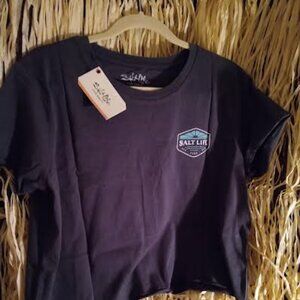 NWT Salt Life crop short sleeve T shirt
